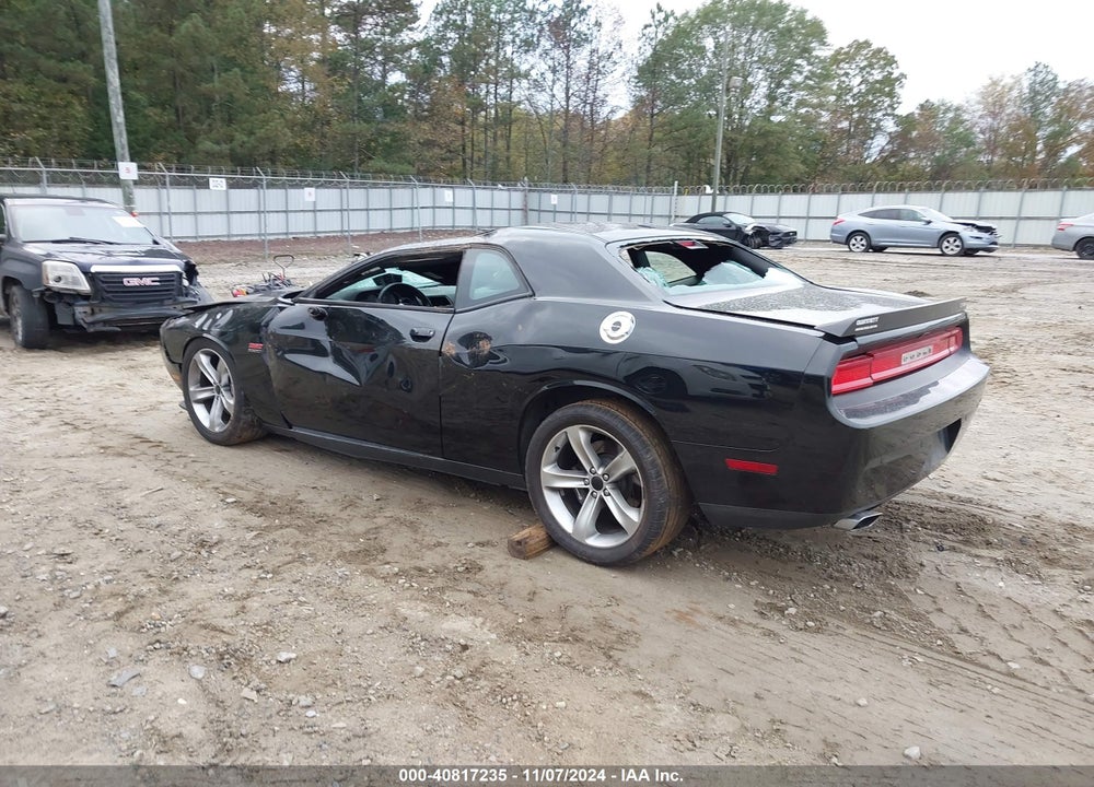 2014 DODGE CHALLENGER SRT8 CORE VIN: 2C3CDYDJXEH163734