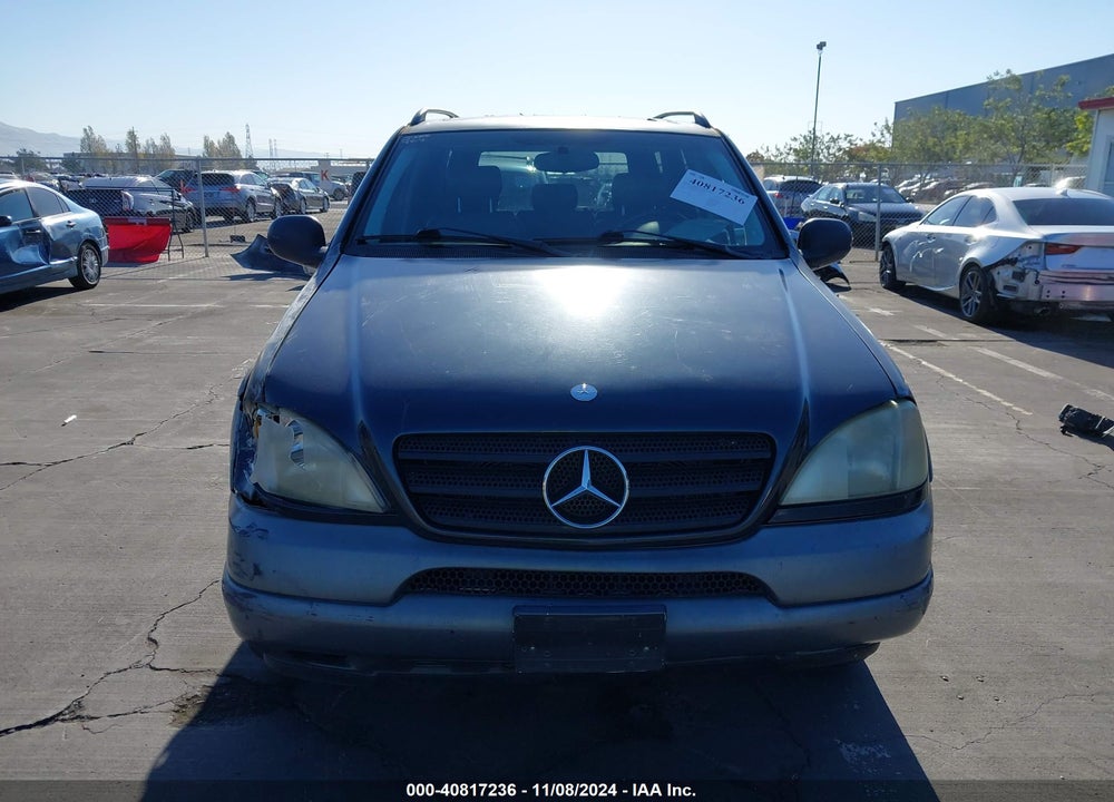 1999 MERCEDES-BENZ ML 320 VIN: 4JGAB54E4XA114925