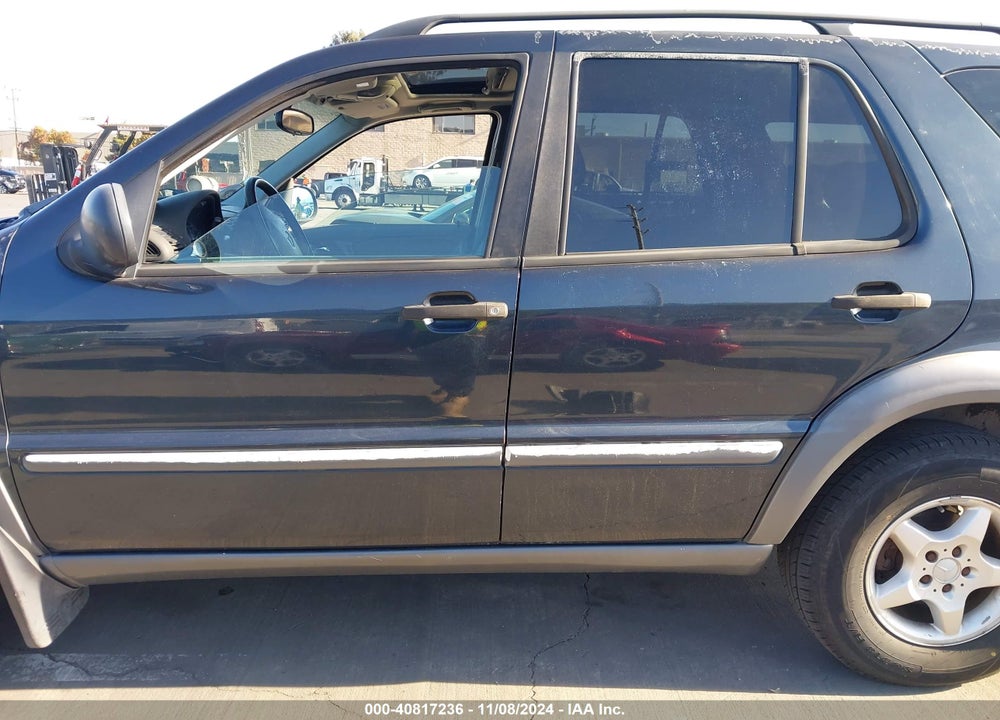 1999 MERCEDES-BENZ ML 320 VIN: 4JGAB54E4XA114925
