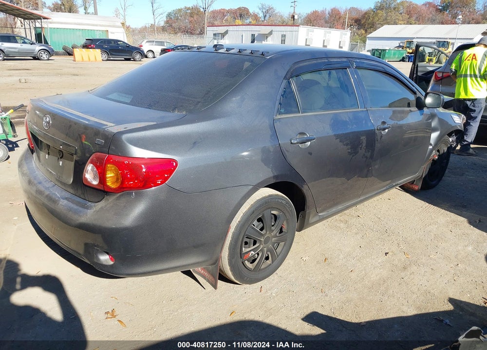 2009 TOYOTA COROLLA LE VIN: 2T1BU40E59C058673
