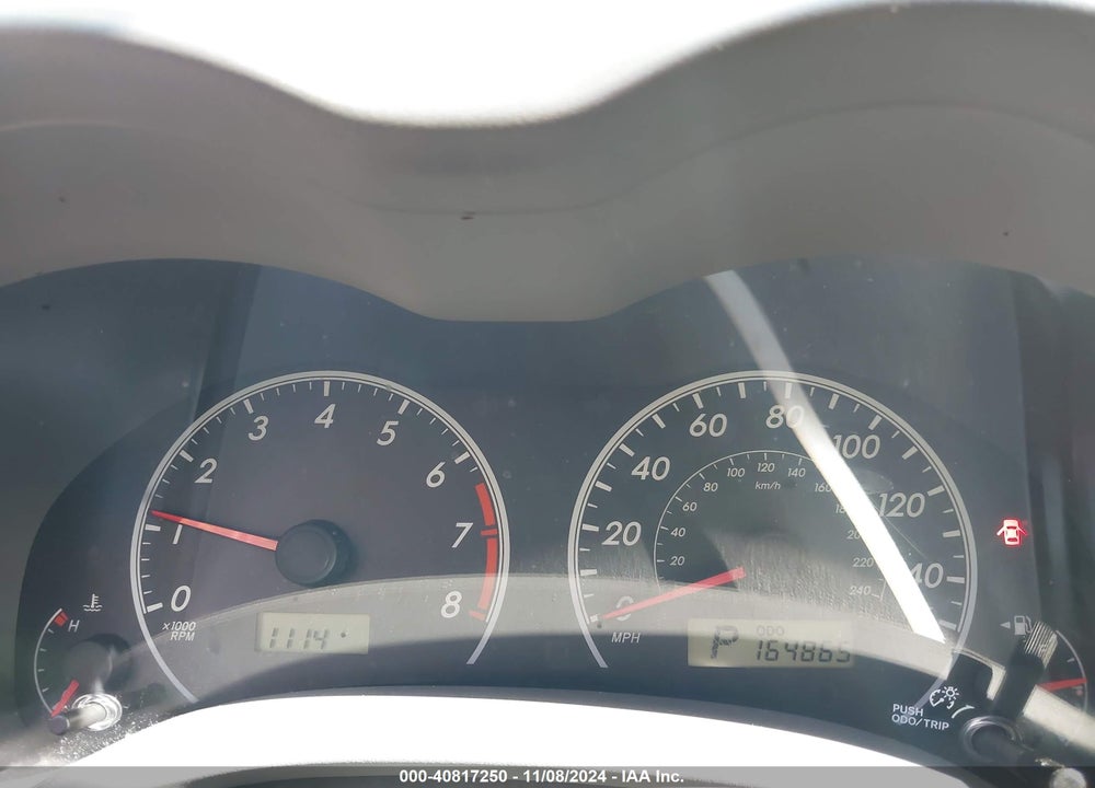 2009 TOYOTA COROLLA LE VIN: 2T1BU40E59C058673