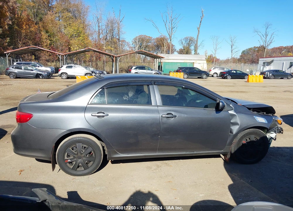 2009 TOYOTA COROLLA LE VIN: 2T1BU40E59C058673