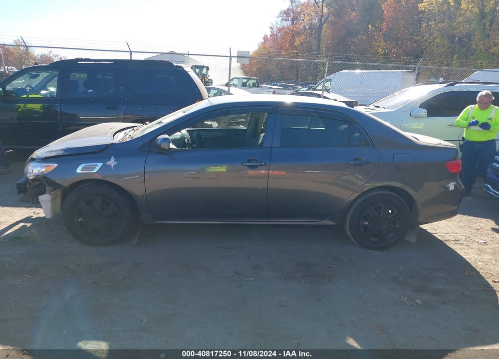 2009 TOYOTA COROLLA LE VIN: 2T1BU40E59C058673