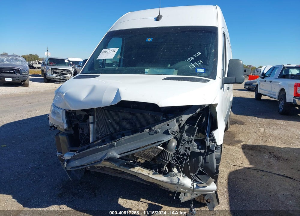 2022 MERCEDES-BENZ SPRINTER 2500 STANDARD ROOF V6 VIN: W1Y4EBHY1NT105169