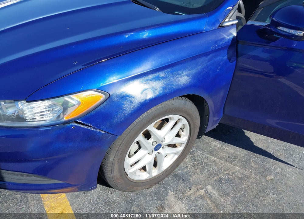 2016 FORD FUSION SE VIN: 3FA6P0H74GR330487