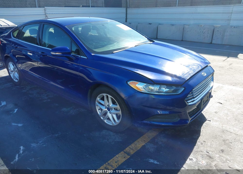 2016 FORD FUSION SE VIN: 3FA6P0H74GR330487