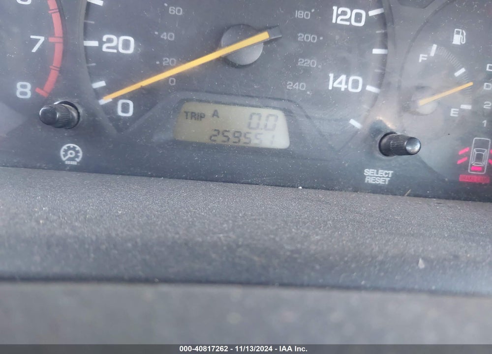 2001 HONDA ACCORD 3.0 EX VIN: 1HGCG16541A049247