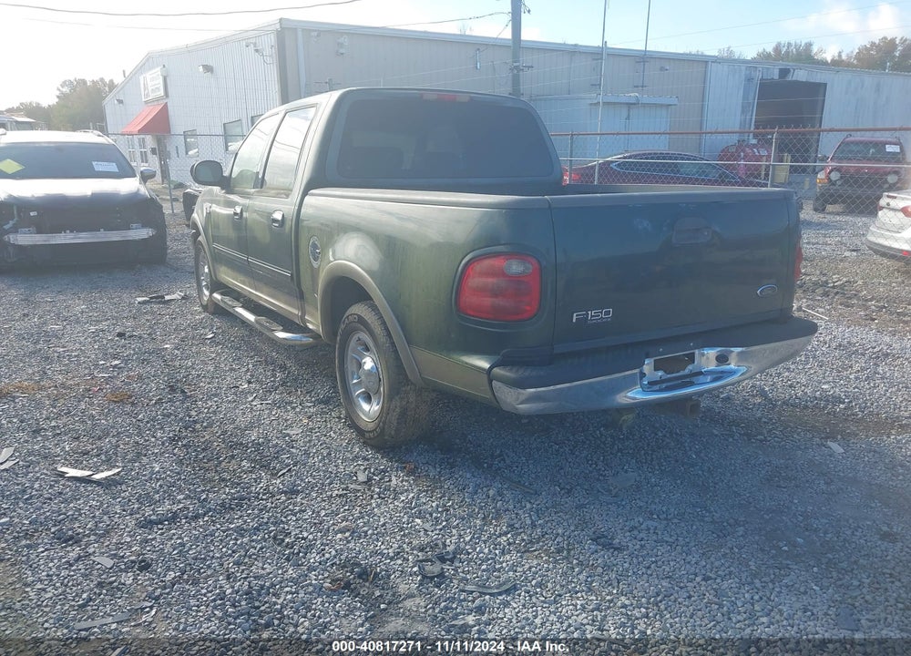 2002 FORD F-150 LARIAT/XLT VIN: 1FTRW07L12KA41993