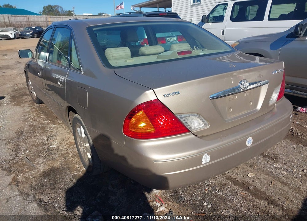 2000 TOYOTA AVALON XLS VIN: 4T1BF28B7YU085489