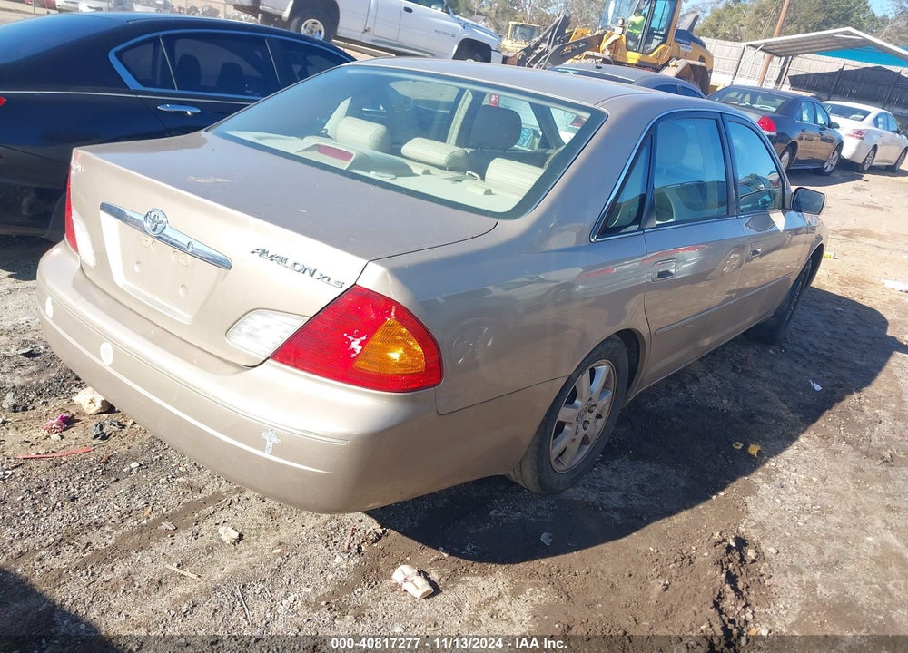 2000 TOYOTA AVALON XLS VIN: 4T1BF28B7YU085489