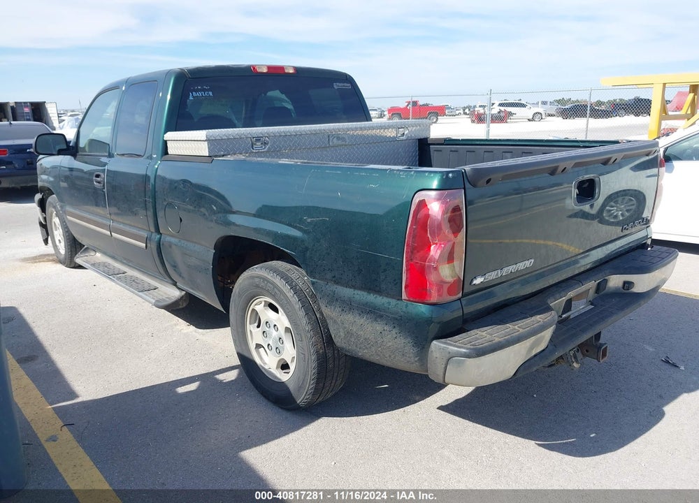 2003 CHEVROLET SILVERADO 1500 LS VIN: 2GCEC19T831286091