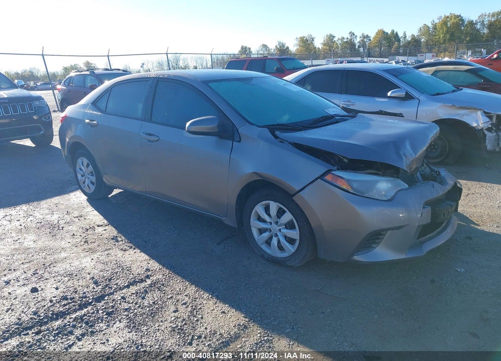 2016 TOYOTA COROLLA LE VIN: 2T1BURHE4GC641752
