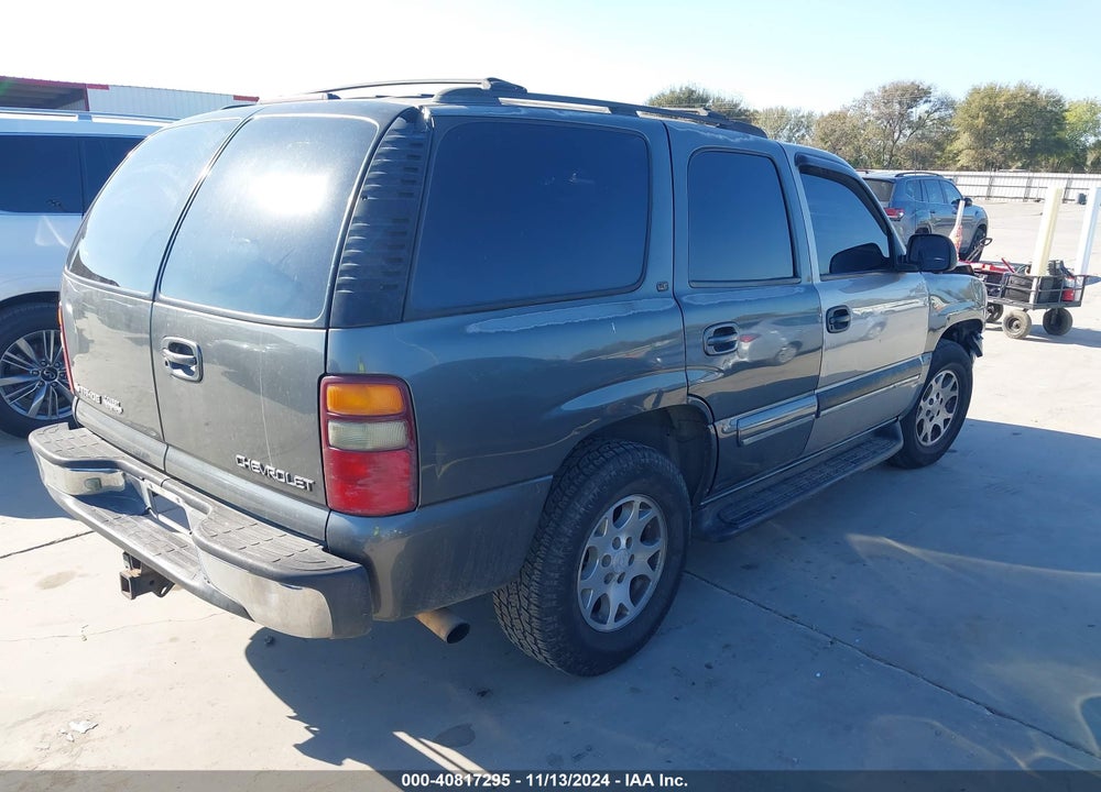 2000 CHEVROLET TAHOE ALL NEW LT VIN: 1GNEK13T8YJ157493
