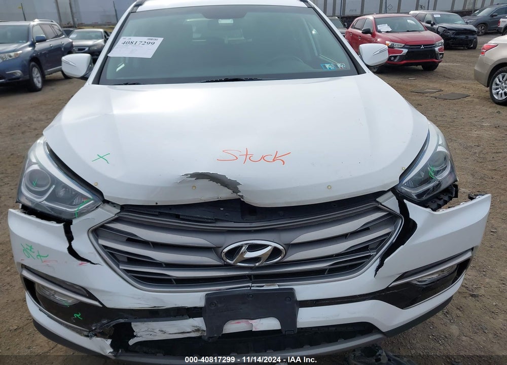 2017 HYUNDAI SANTA FE SPORT 2.4L VIN: 5NMZUDLB6HH007174