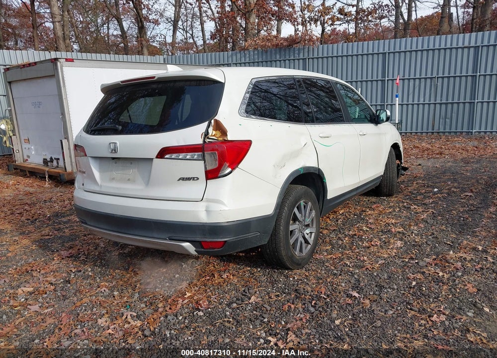2019 HONDA PILOT EX-L VIN: 5FNYF6H54KB045774