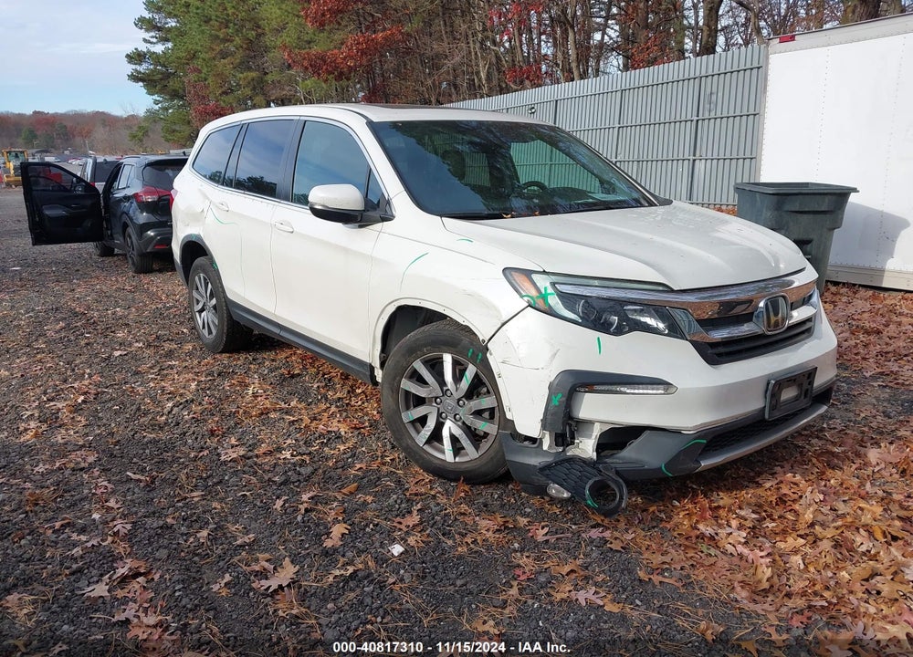 2019 HONDA PILOT EX-L VIN: 5FNYF6H54KB045774