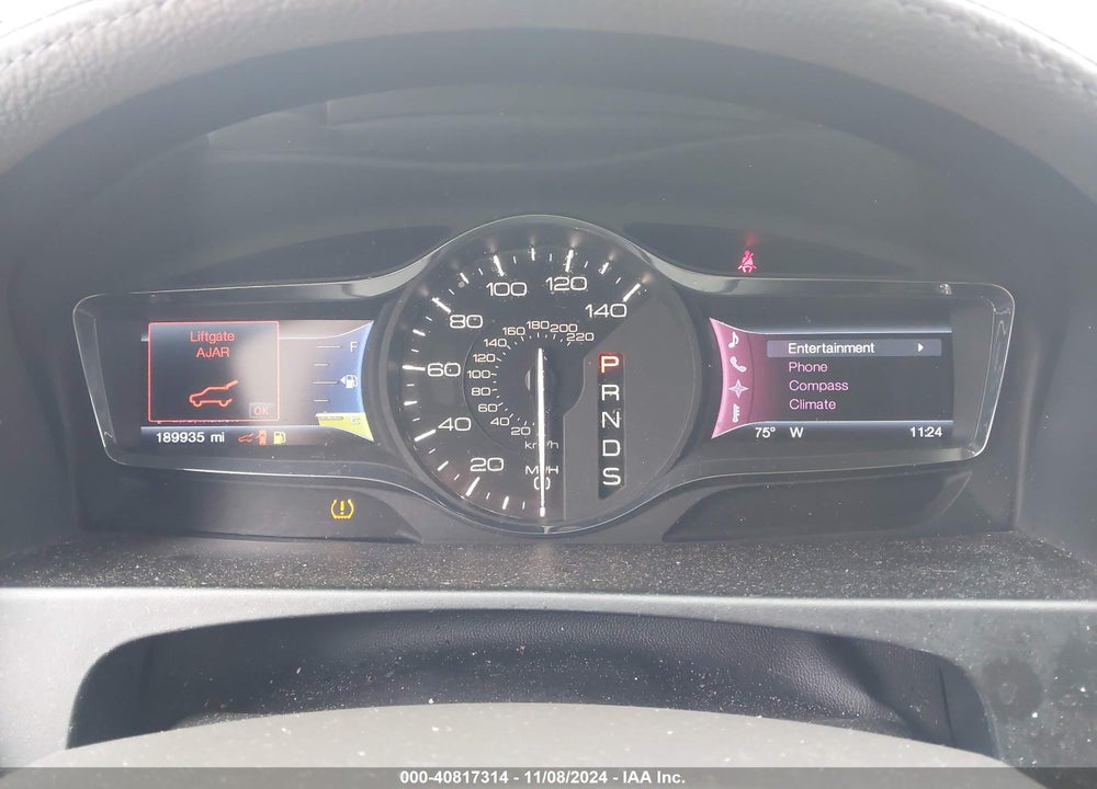 2013 LINCOLN MKX VIN: 2LMDJ6JK6DBL30649