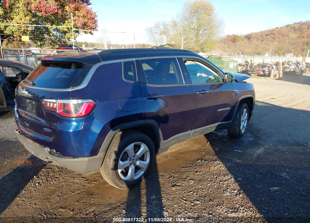 2018 JEEP COMPASS LATITUDE 4X4 VIN: 3C4NJDBB1JT434151
