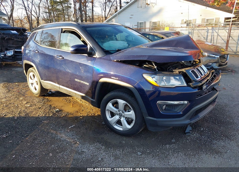 2018 JEEP COMPASS LATITUDE 4X4 VIN: 3C4NJDBB1JT434151