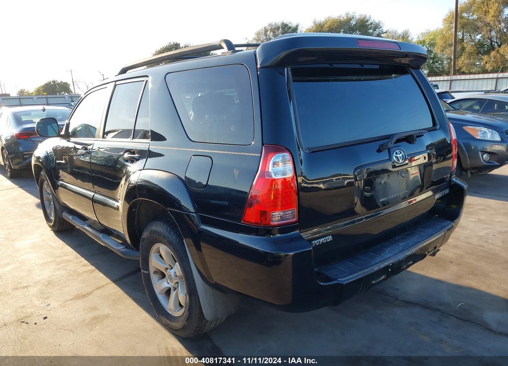 2008 TOYOTA 4RUNNER SPORT V6 VIN: JTEZU14R48K016997
