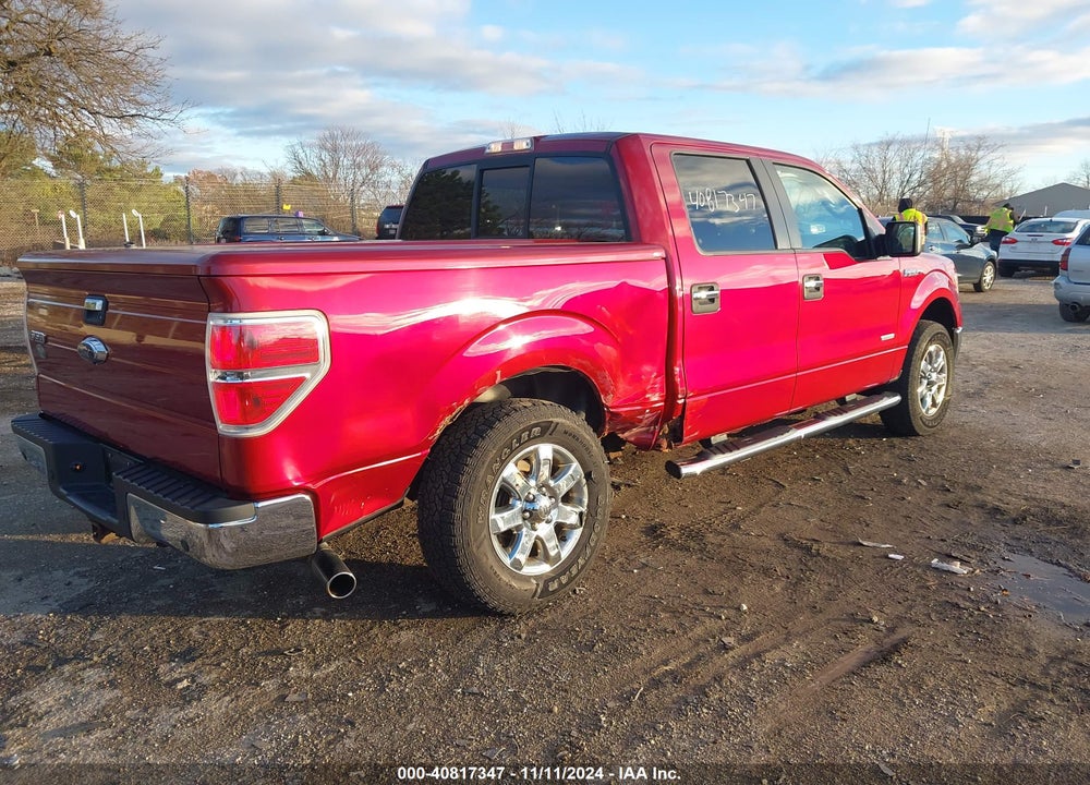2013 FORD F-150 XLT VIN: 1FTFW1ET4DFC86892