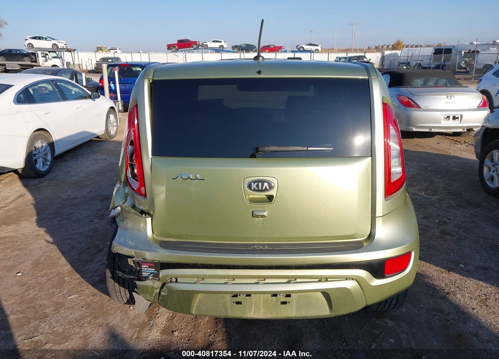 2013 KIA SOUL VIN: KNDJT2A61D7596596