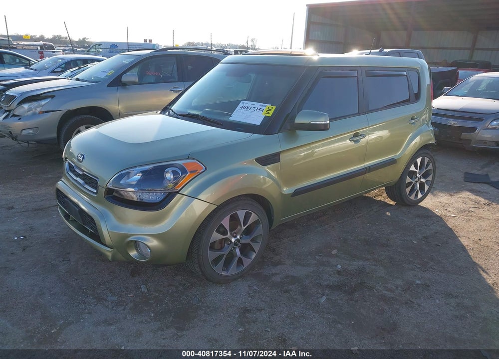 2013 KIA SOUL VIN: KNDJT2A61D7596596