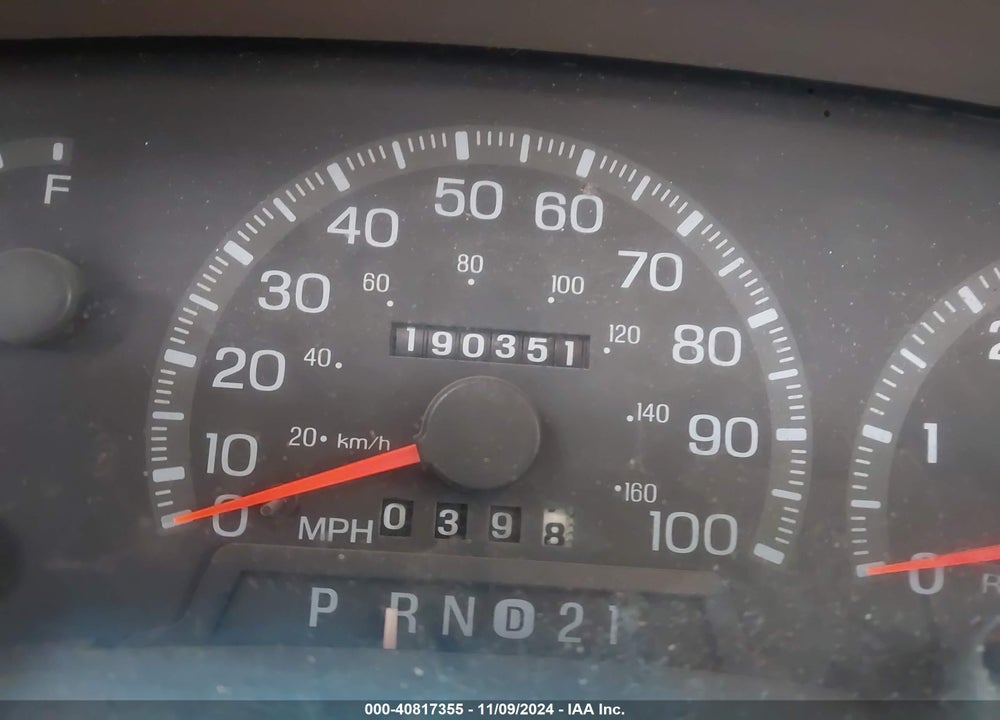 1998 FORD F-150 LARIAT/STANDARD/XL/XLT VIN: 1FTZX1767WKC33678