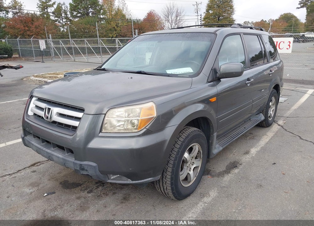 2008 HONDA PILOT EX-L VIN: 5FNYF18648B019583