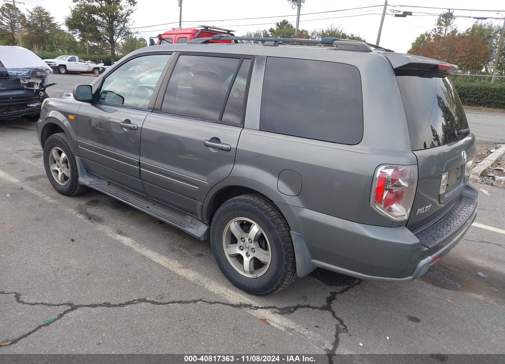 2008 HONDA PILOT EX-L VIN: 5FNYF18648B019583