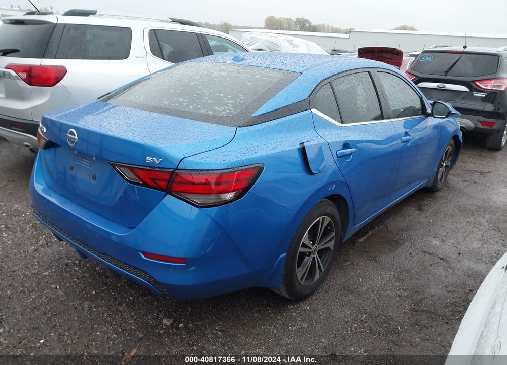 2021 NISSAN SENTRA SV XTRONIC CVT VIN: 3N1AB8CV8MY227911
