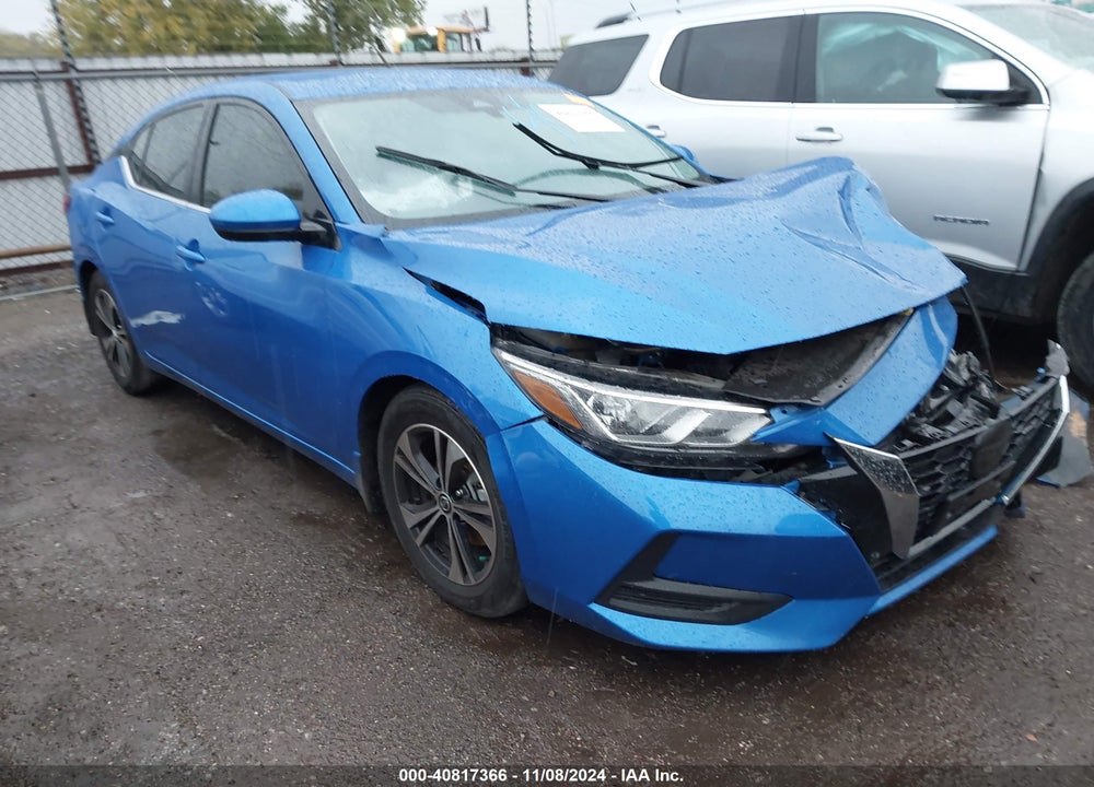 2021 NISSAN SENTRA SV XTRONIC CVT VIN: 3N1AB8CV8MY227911