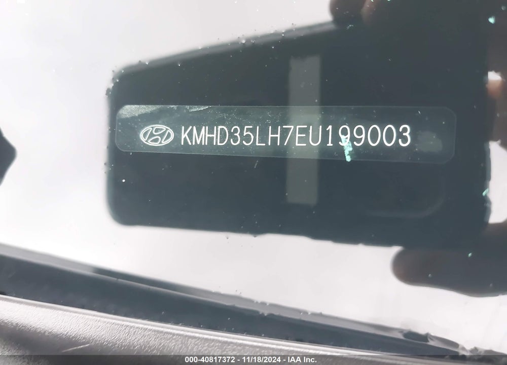 2014 HYUNDAI ELANTRA GT VIN: KMHD35LH7EU199003