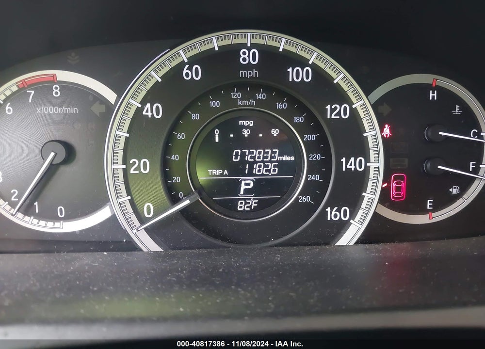 2017 HONDA ACCORD EX-L VIN: 1HGCR2F89HA195521