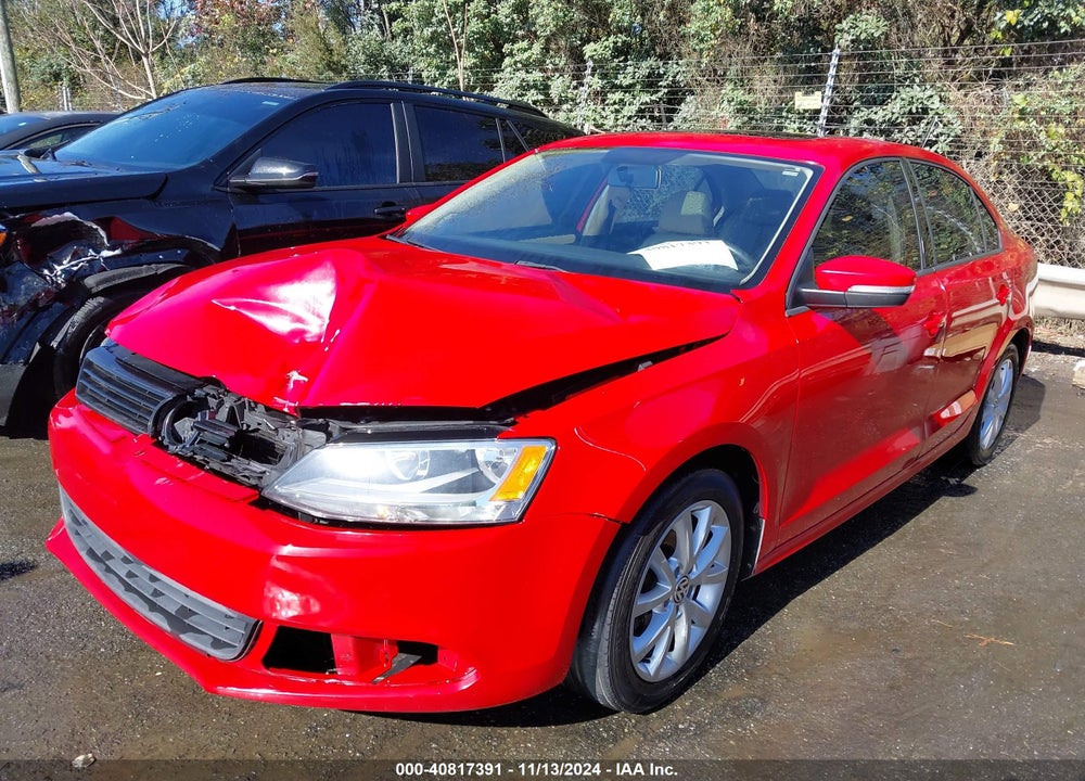 2012 VOLKSWAGEN JETTA 2.5L SE VIN: 3VWDX7AJ3CM312518