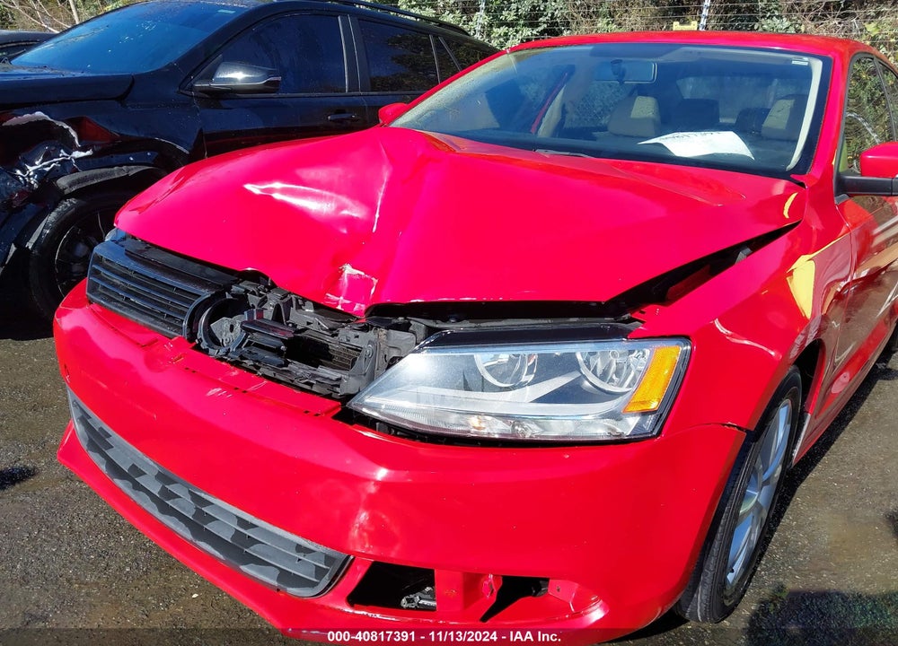 2012 VOLKSWAGEN JETTA 2.5L SE VIN: 3VWDX7AJ3CM312518
