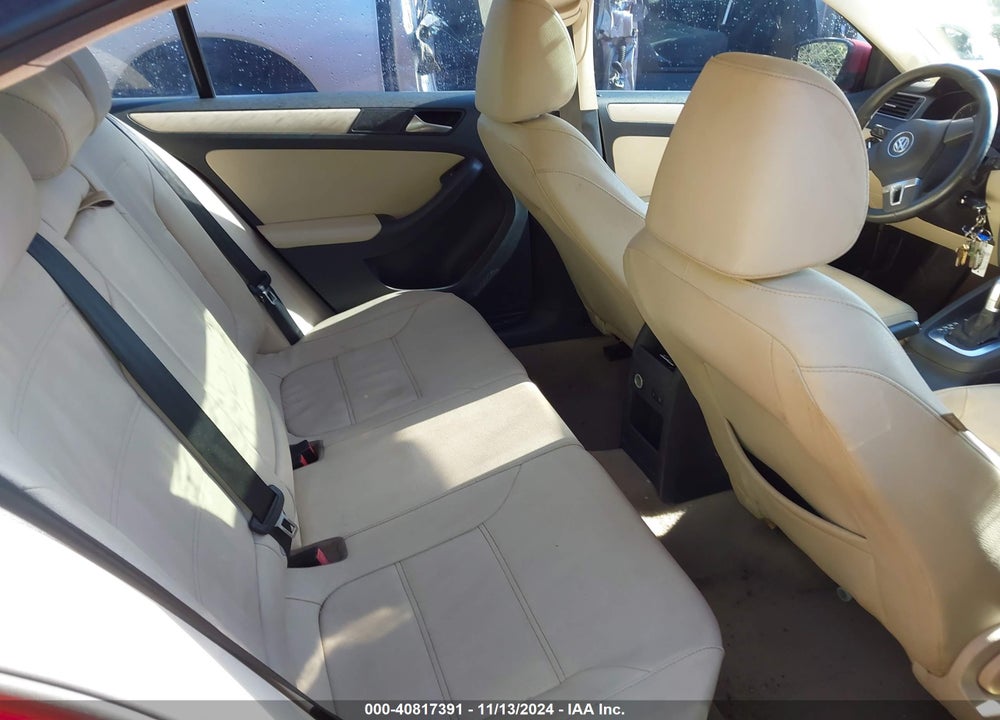 2012 VOLKSWAGEN JETTA 2.5L SE VIN: 3VWDX7AJ3CM312518