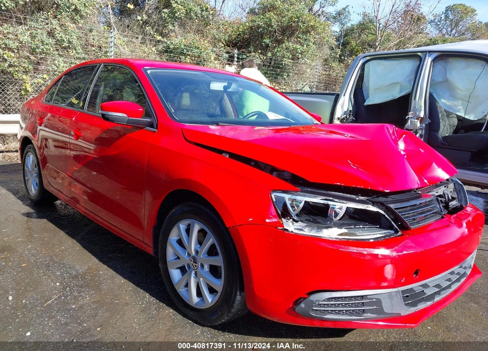2012 VOLKSWAGEN JETTA 2.5L SE VIN: 3VWDX7AJ3CM312518
