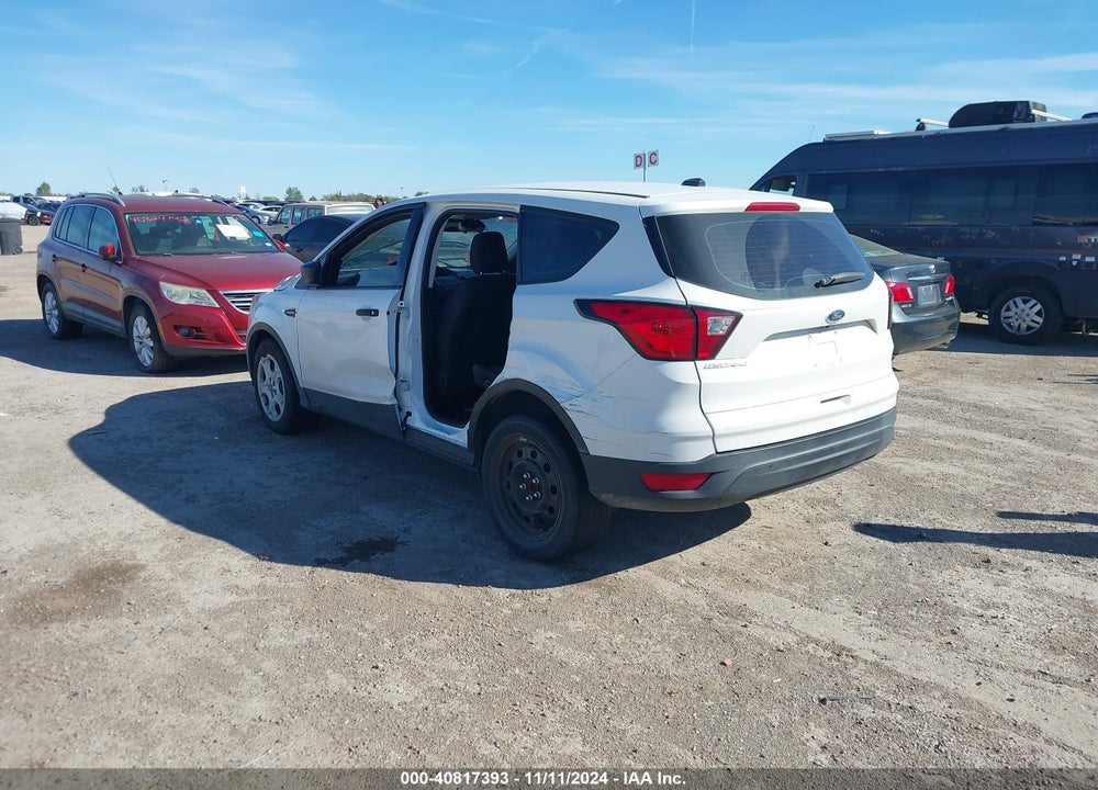 2019 FORD ESCAPE S VIN: 1FMCU0F76KUC25309