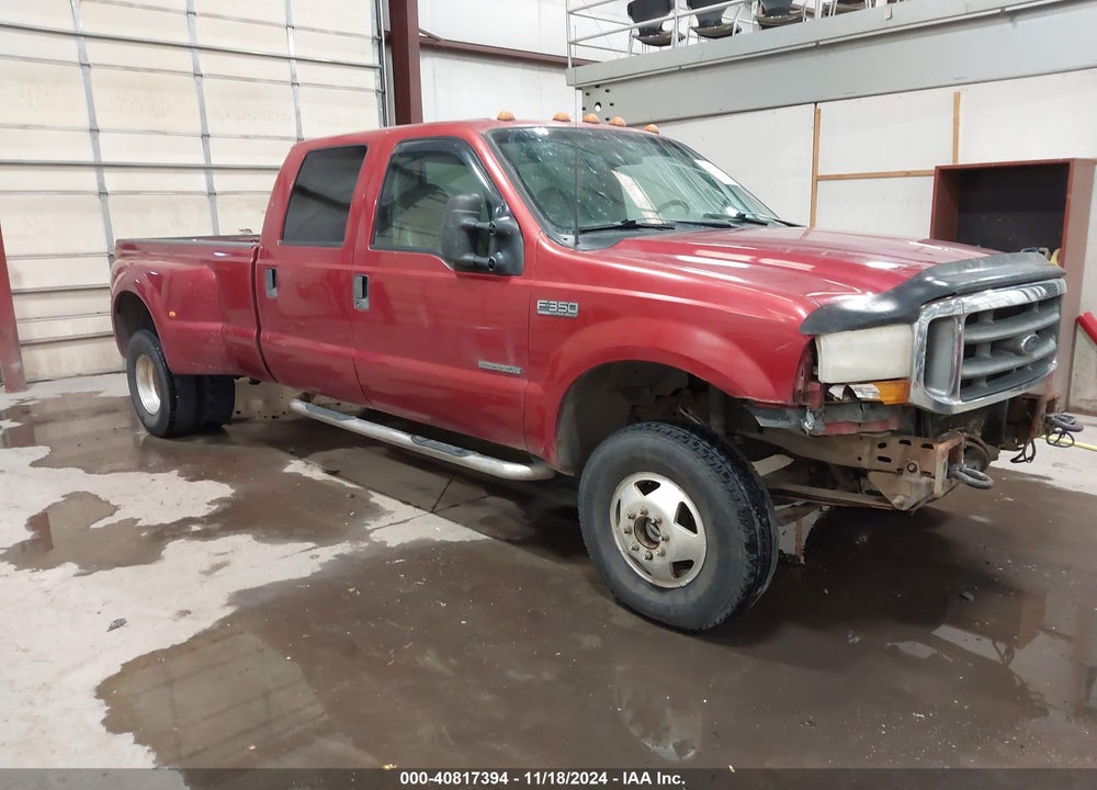 2001 FORD F 350 VIN: 1FTWW33FX1EA76520