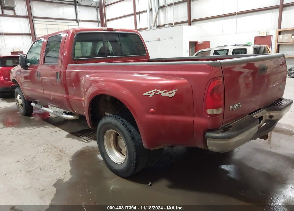 2001 FORD F 350 VIN: 1FTWW33FX1EA76520