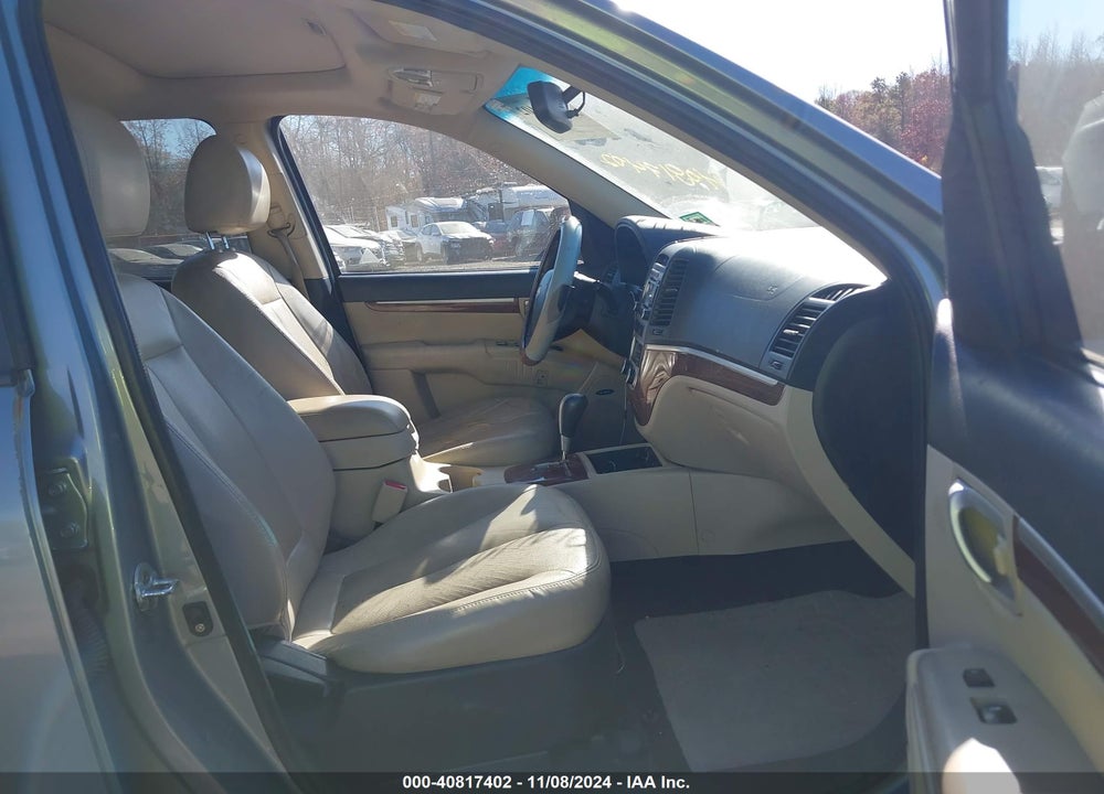 2009 HYUNDAI SANTA FE LIMITED VIN: 5NMSH13E19H229704
