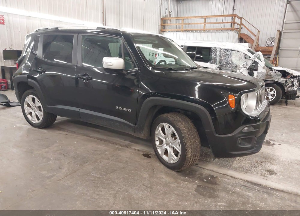 2016 JEEP RENEGADE LIMITED VIN: ZACCJBDT6GPC72602