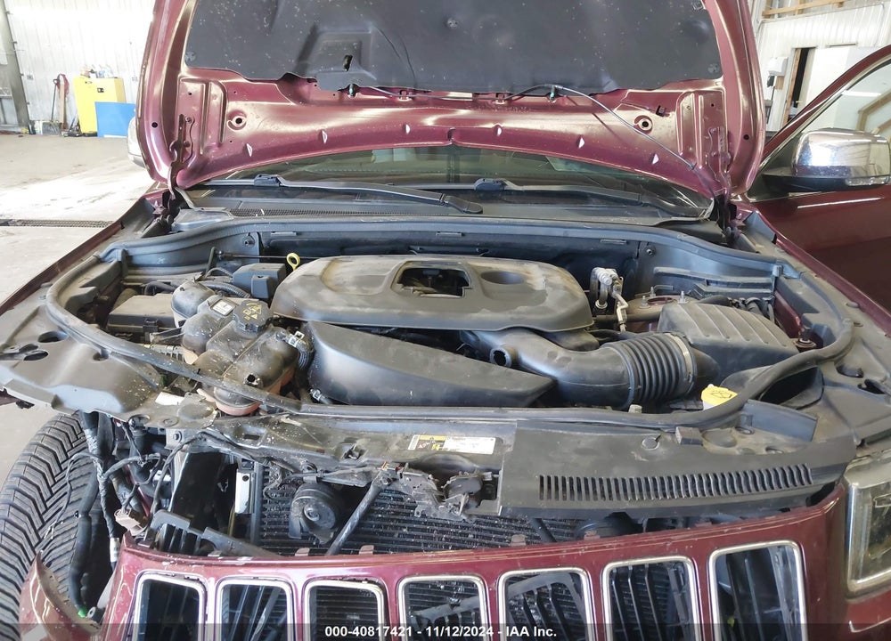 2016 JEEP GRAND CHEROKEE LIMITED VIN: 1C4RJFBG1GC327436