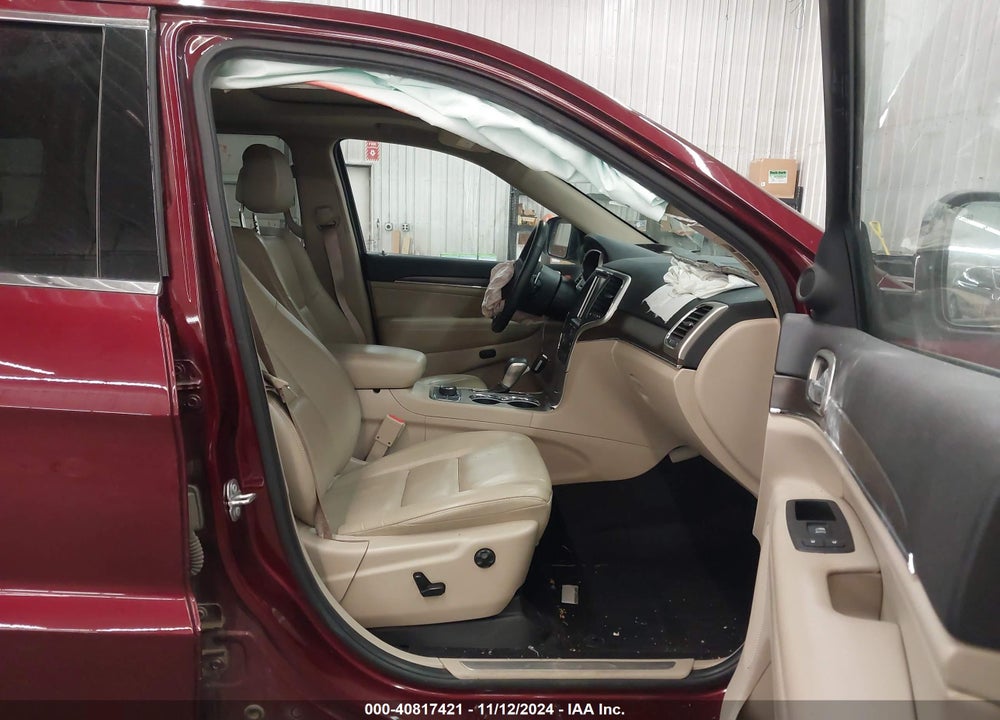2016 JEEP GRAND CHEROKEE LIMITED VIN: 1C4RJFBG1GC327436