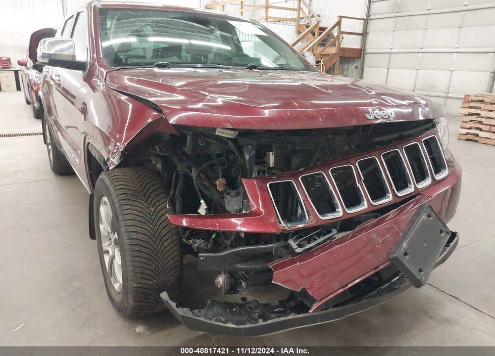 2016 JEEP GRAND CHEROKEE LIMITED VIN: 1C4RJFBG1GC327436