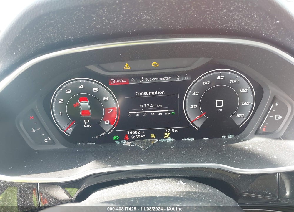 2021 AUDI Q3 PREMIUM PLUS 45 TFSI S LINE QUATTRO TIPTRONIC VIN: WA1EECF36M1100673
