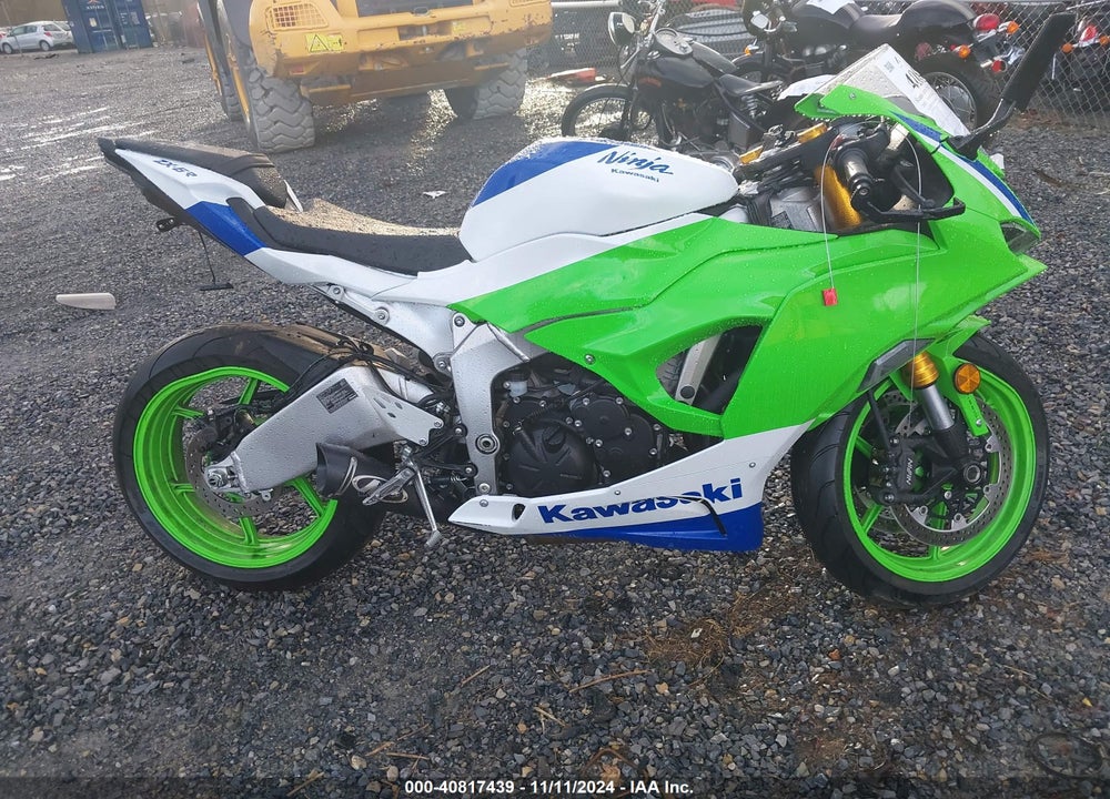 2024 KAWASAKI ZX636 K VIN: JKBZXJJ10RA004157