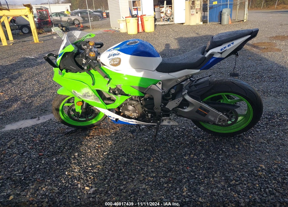 2024 KAWASAKI ZX636 K VIN: JKBZXJJ10RA004157