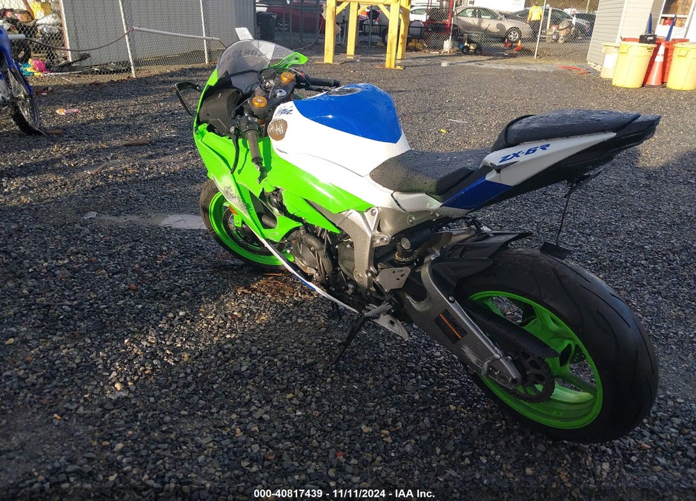 2024 KAWASAKI ZX636 K VIN: JKBZXJJ10RA004157